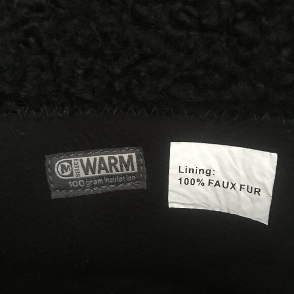 Merrell Icepack 2 Zip Polar Waterproof Snow Boot Black Suede Leather Size 9 - Picture 9 of 13